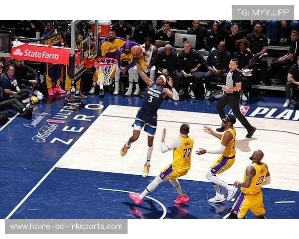 森林狼防线严密限制对方突破威胁